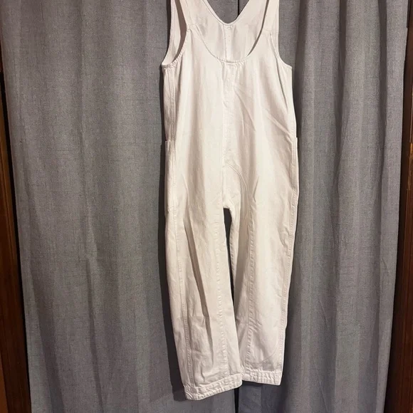 We The Free Women's Light white Overalls - Picture 7 of 11